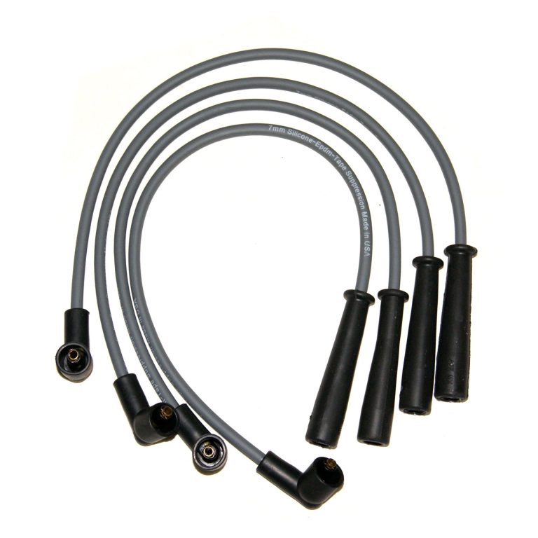 Juego cables de bujías IPK A7-6009 para BYD Flyer 1100 cc año 2009 medidas 34-36-42-50