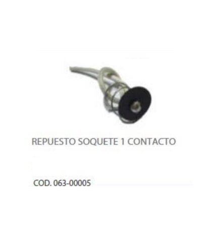 Soquete 1 Contacto | Código 063-00005 | Conector Eléctrico Automotriz