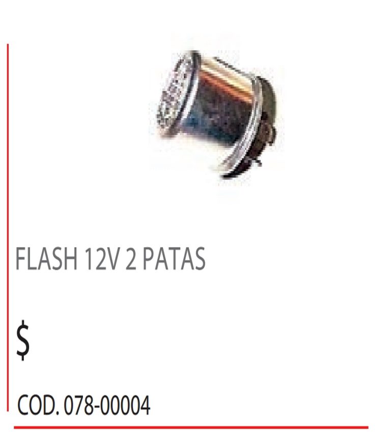 Flash Automotriz 12V 2 Patas – Relay de Intermitentes para Luces y Direccionales