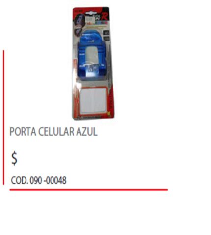 Porta Celular Azul Resistente Para Motos y Automóviles | Soporte Universal para Smartphone