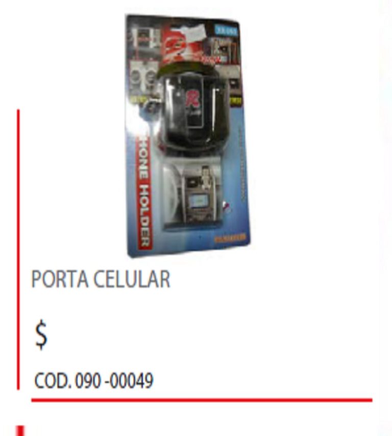 Porta Celular Negro Universal Motos y Automóviles | Soporte Resistente para Smartphone