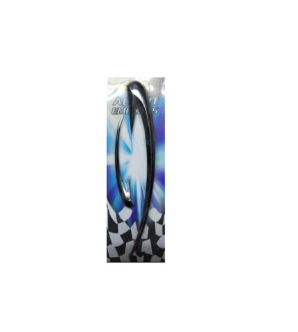 EMBLEMA DECORATIVO 2 PIEZAS CROMADAS