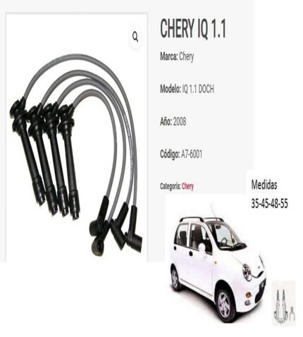 cable bujias chery iq 1.1