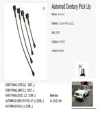 cable de bujias autorrad century pick up