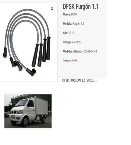 cable de bujias DFSK furgon 1.1