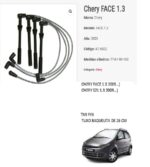 cable de bujias chery face