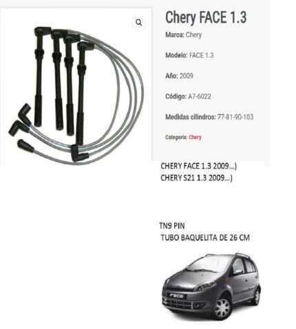 cable de bujias chery face