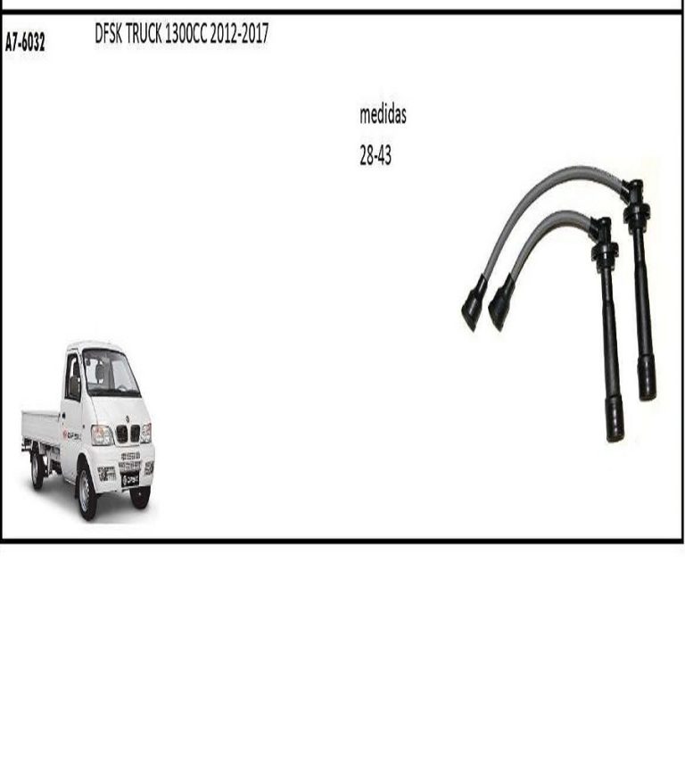 Juego Cables Bujías DFSK Truck 1300cc