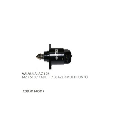VALVULA IAC CHEVROLET MONZA / S10 / KADETT / BLAZER MULTIPUNTO