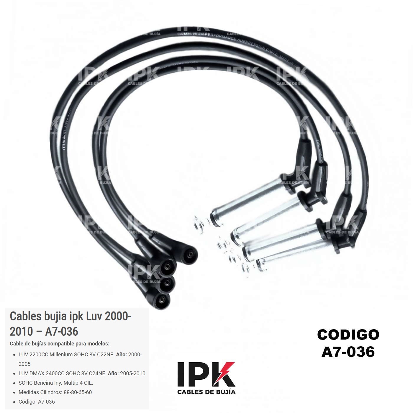 CABLE-DE-BUJIA-CHEV-LUV-2.2-MILLENIUM-A7-036
