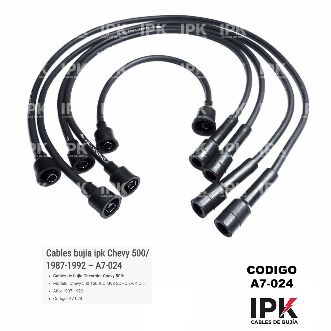 CABLE-DE-BUJIA-CHEVY-500-1.6-A7-024