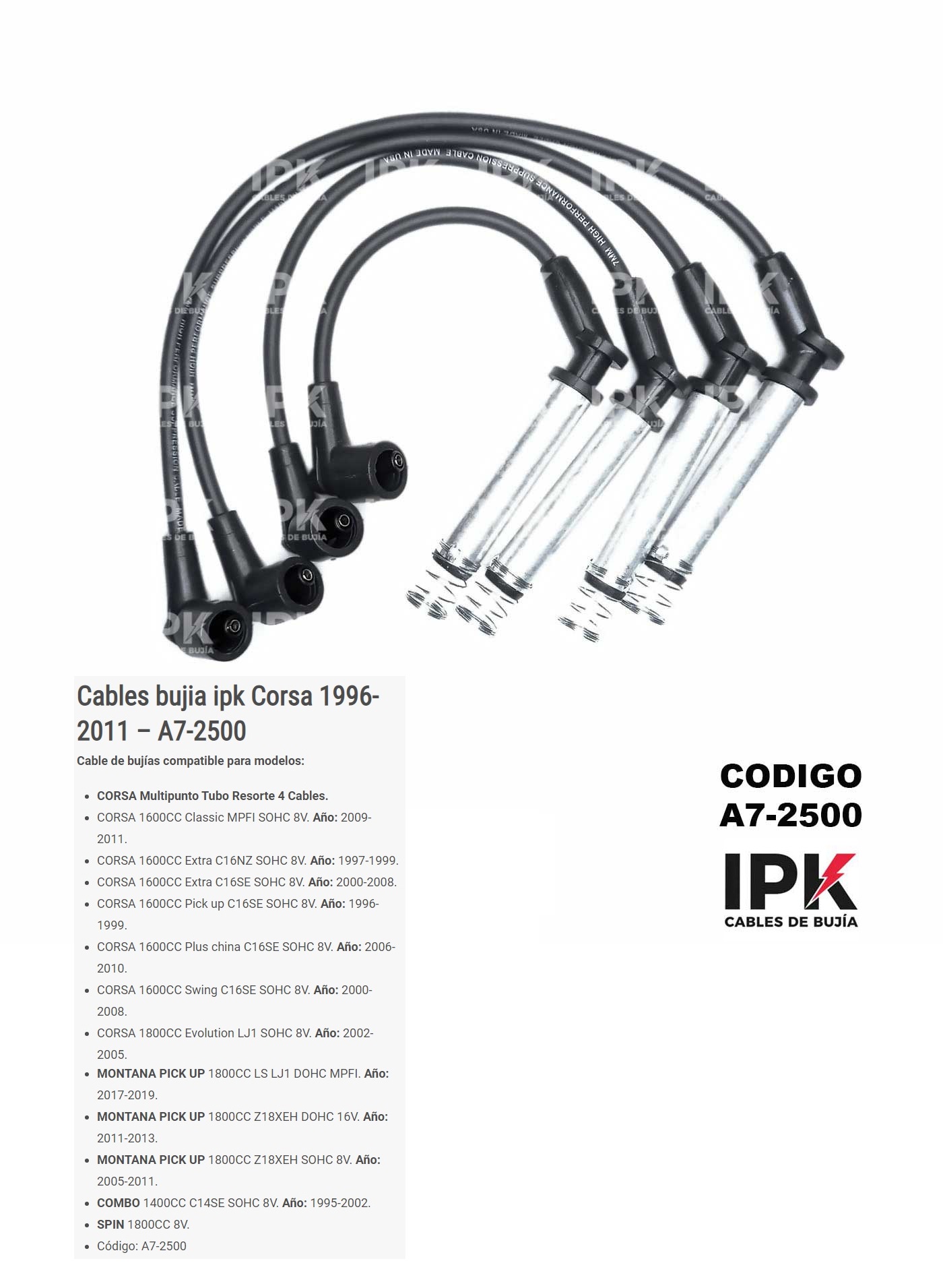 CABLE-DE-BUJIA-CORSA-MULTI-TUBO-RESORTE-A7-2500