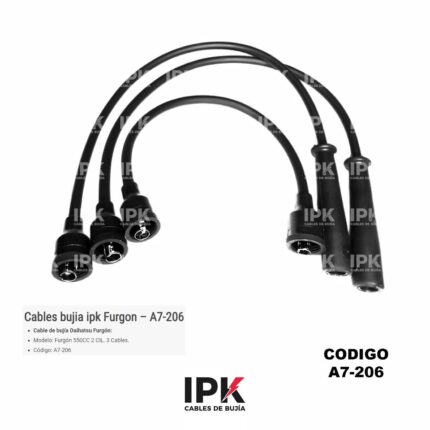 Juego de Cables de Bujías Daihatsu Furgon 550