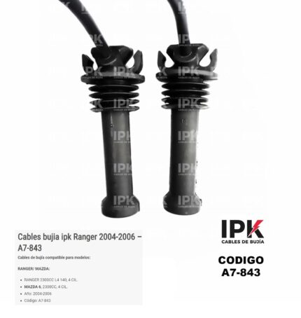 cables de bujia ipk ranger