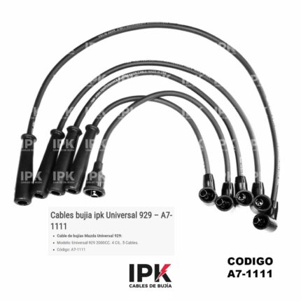 JUEGO CABLES DE BUJÍAS MAZDA 929 2.0