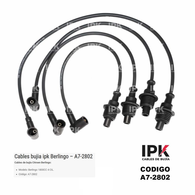 JUEGO DE CABLE DE BUJÍAS CITROËN BERLINGO 1.8