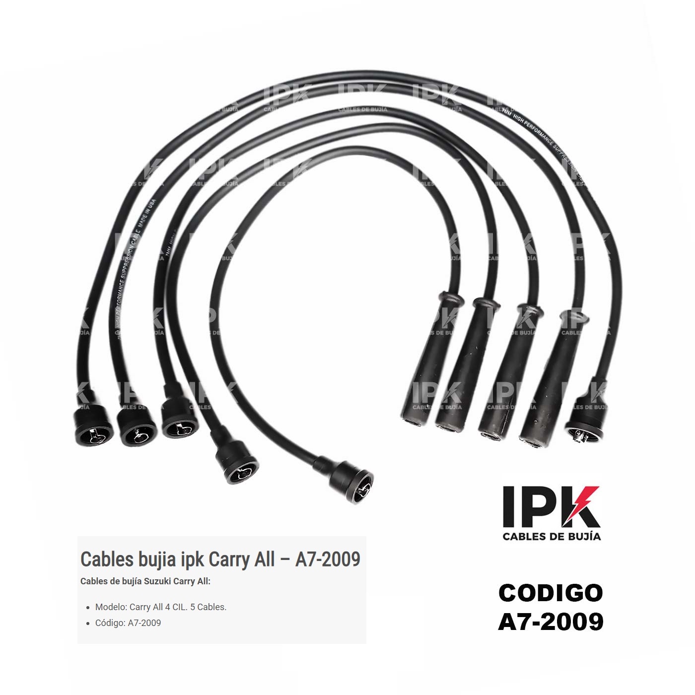 CABLE-DE-BUJIA-CARRY-ALL-A7-2009