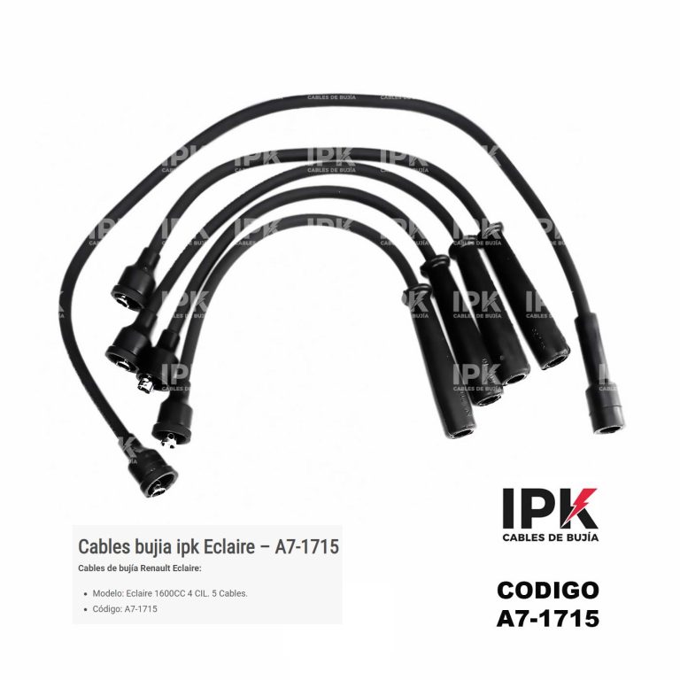 Juego Cables de Bujías Renault ECLAIRE 1.6