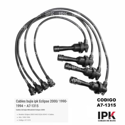 Juego Cables Bujía Mitsubishi Eclipse 4G63 Sonata 2.0