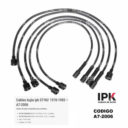 Cables Bujías Suzuki ST-90 Furgón / Pick Up