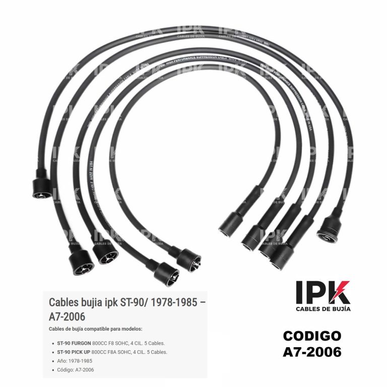 Cables Bujías Suzuki ST-90 Furgón / Pick Up