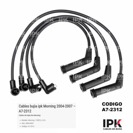 cables bujia kia mornning