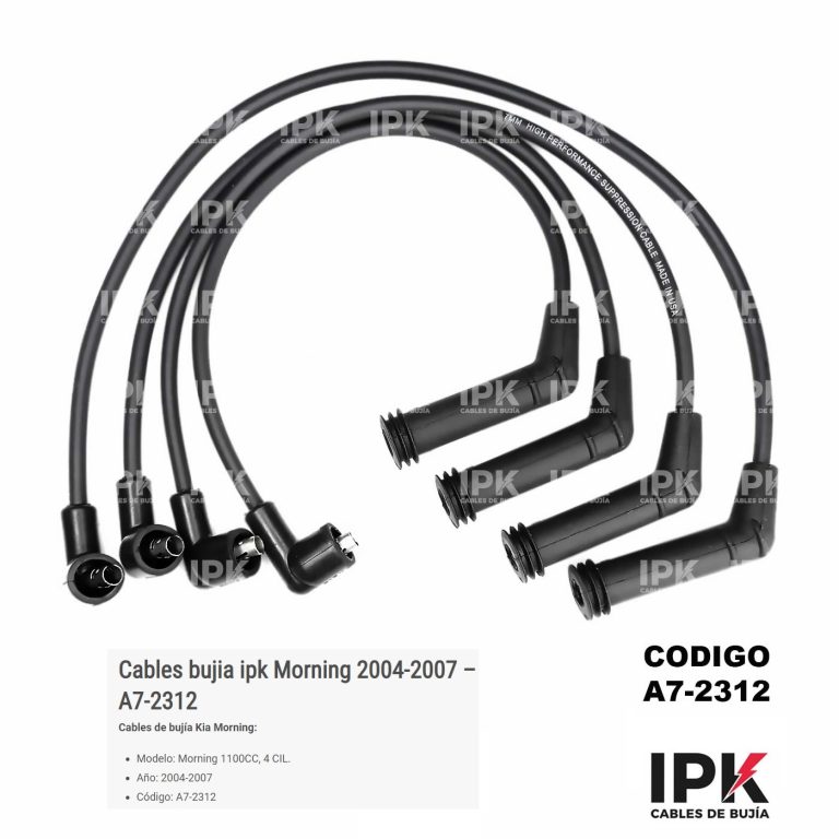 cables bujia kia mornning