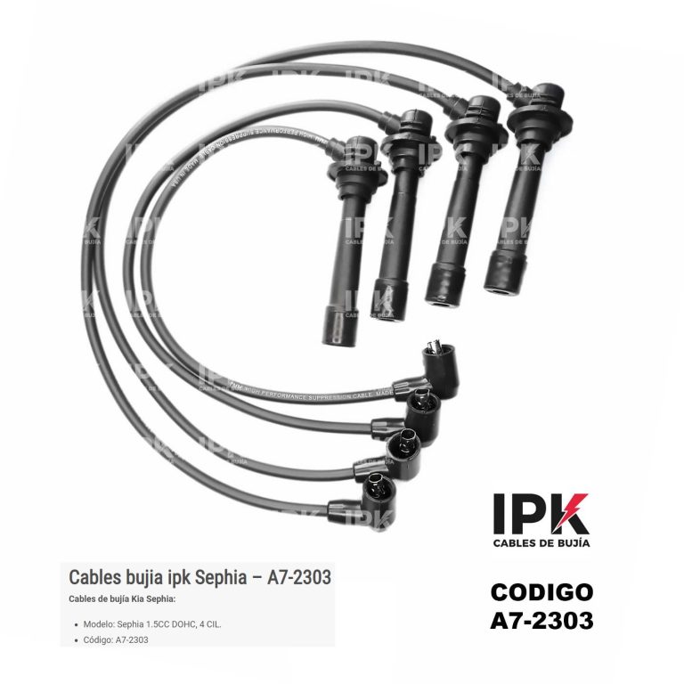 cables de bujía Kia Sephia 1997 1.5 DOHC