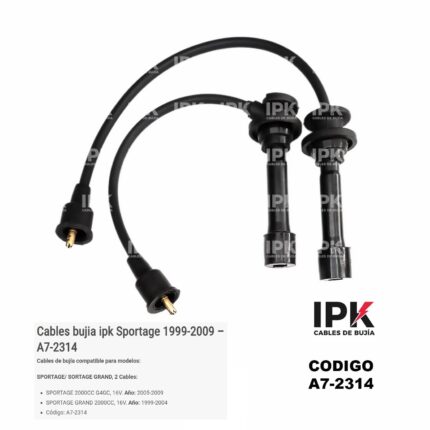 Cables Bujias KIA Sportage 2.0 99-09