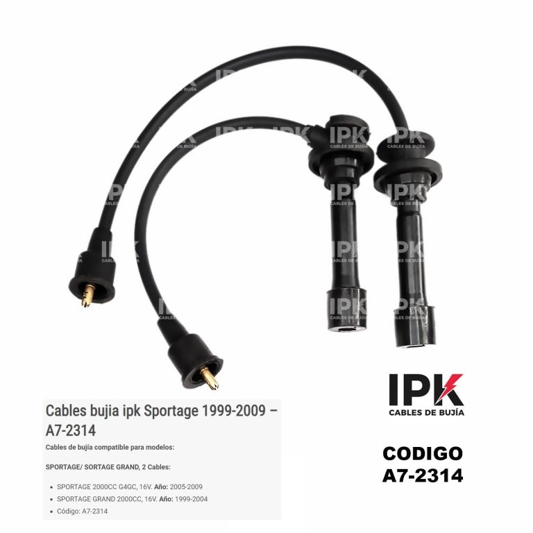Cables Bujias KIA Sportage 2.0 99-09