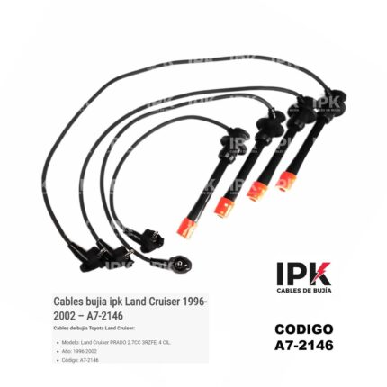 Cables de Bujía Toyota Land Cruiser Prado 2700