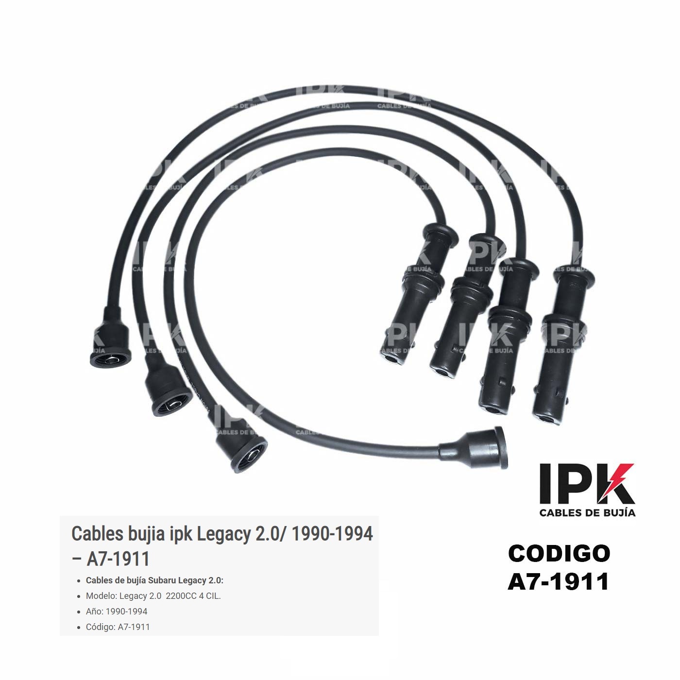 CABLE-DE-BUJIA-LEGACY-2.0-2.2-90-94-A7-1911