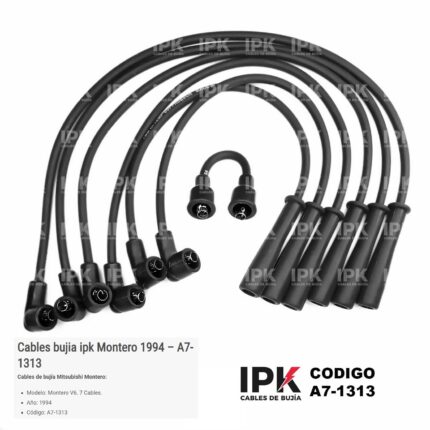 Juego Cables Bujía Mitsubishi Montero 1994 V6 A7-1313
