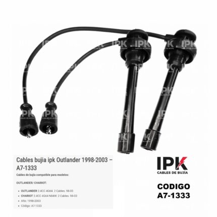 JUEGO CABLES DE BUJÍA MITSUBISHI OUTLANDER CHARIOT