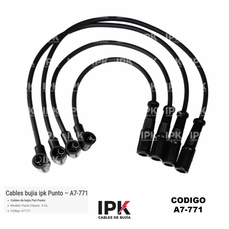 JUEGO DE CABLE DE BUJÍAS FIAT 132