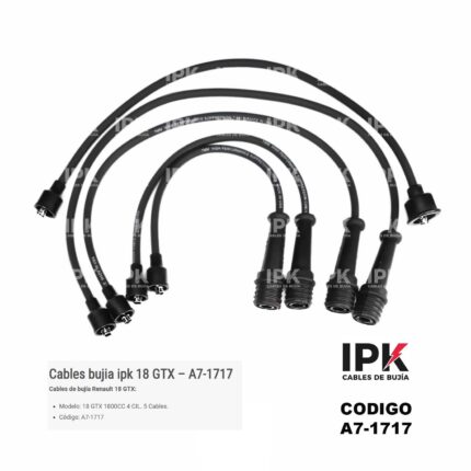 Juego Cables de Bujías Renault 18GTX