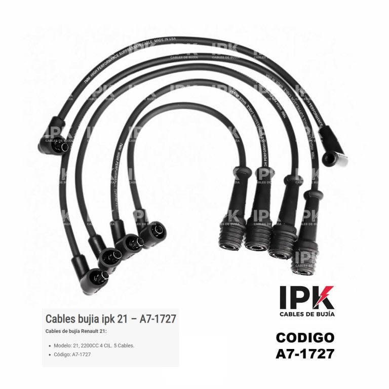 Juego Cables de Bujías Renaul 21 2200
