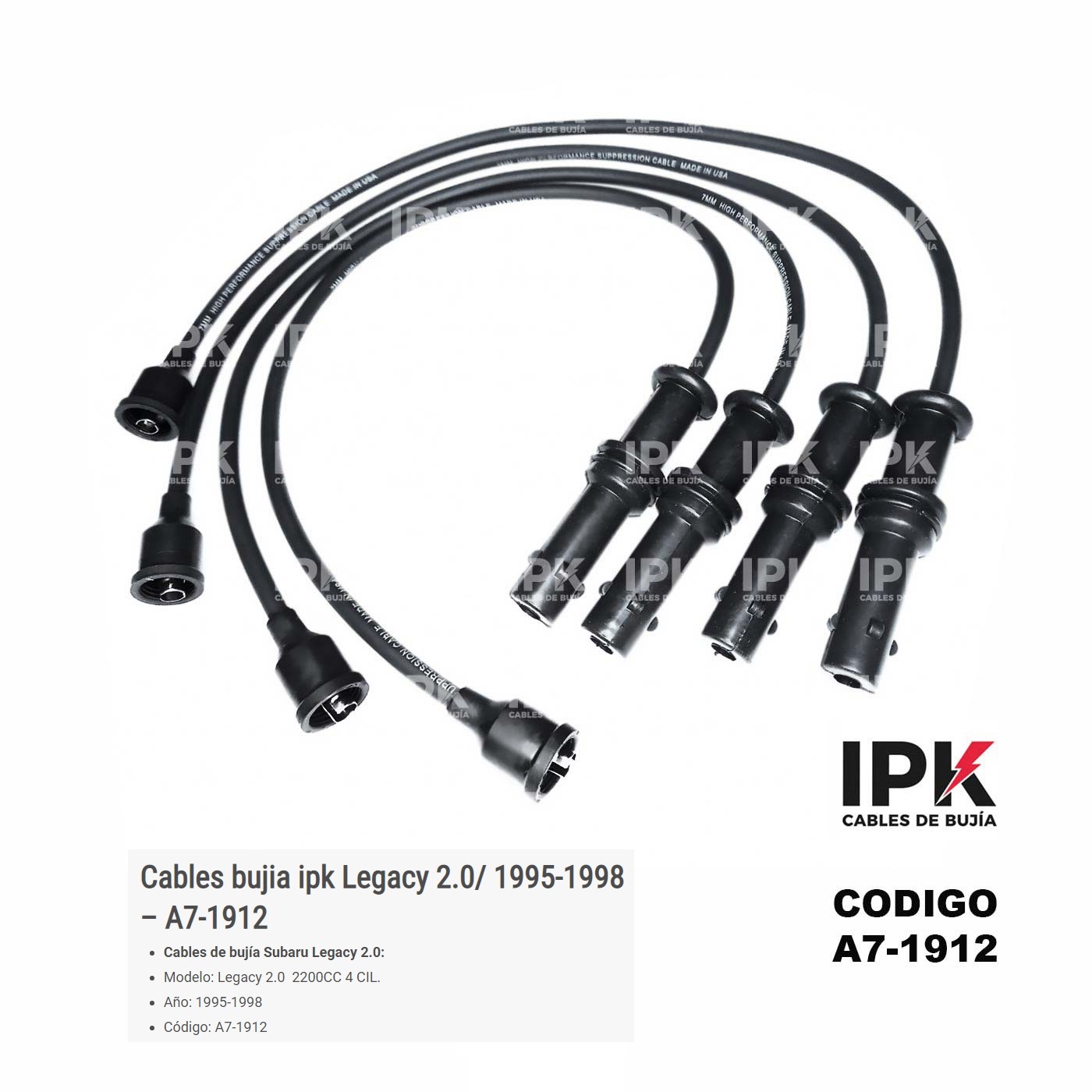 CABLE-DE-BUJIA-SUBARU-LEGACY-2.2-95-98-A7-1912