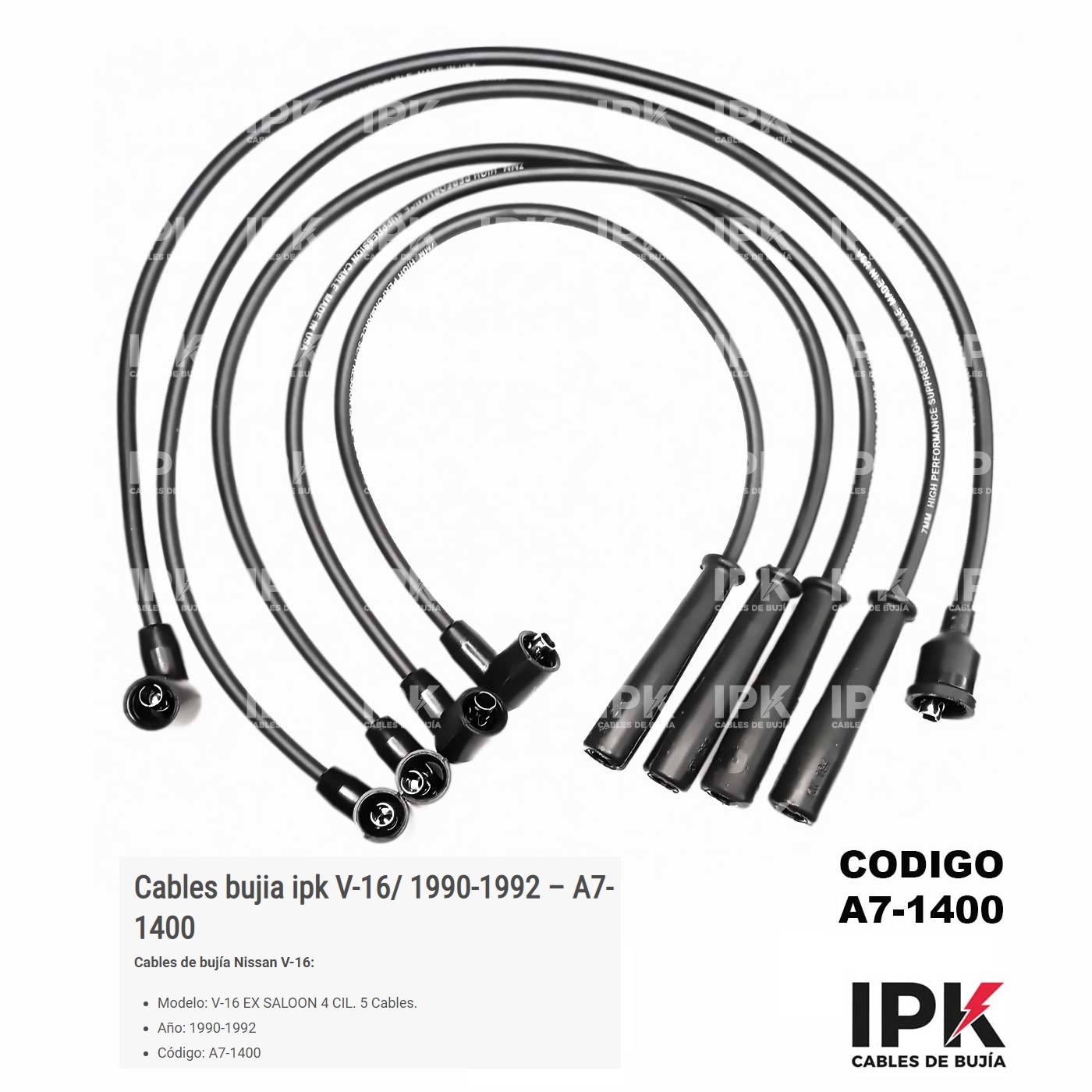 CABLE-DE-BUJIA-V-16-EX-SALOON-90-92-A7-1400