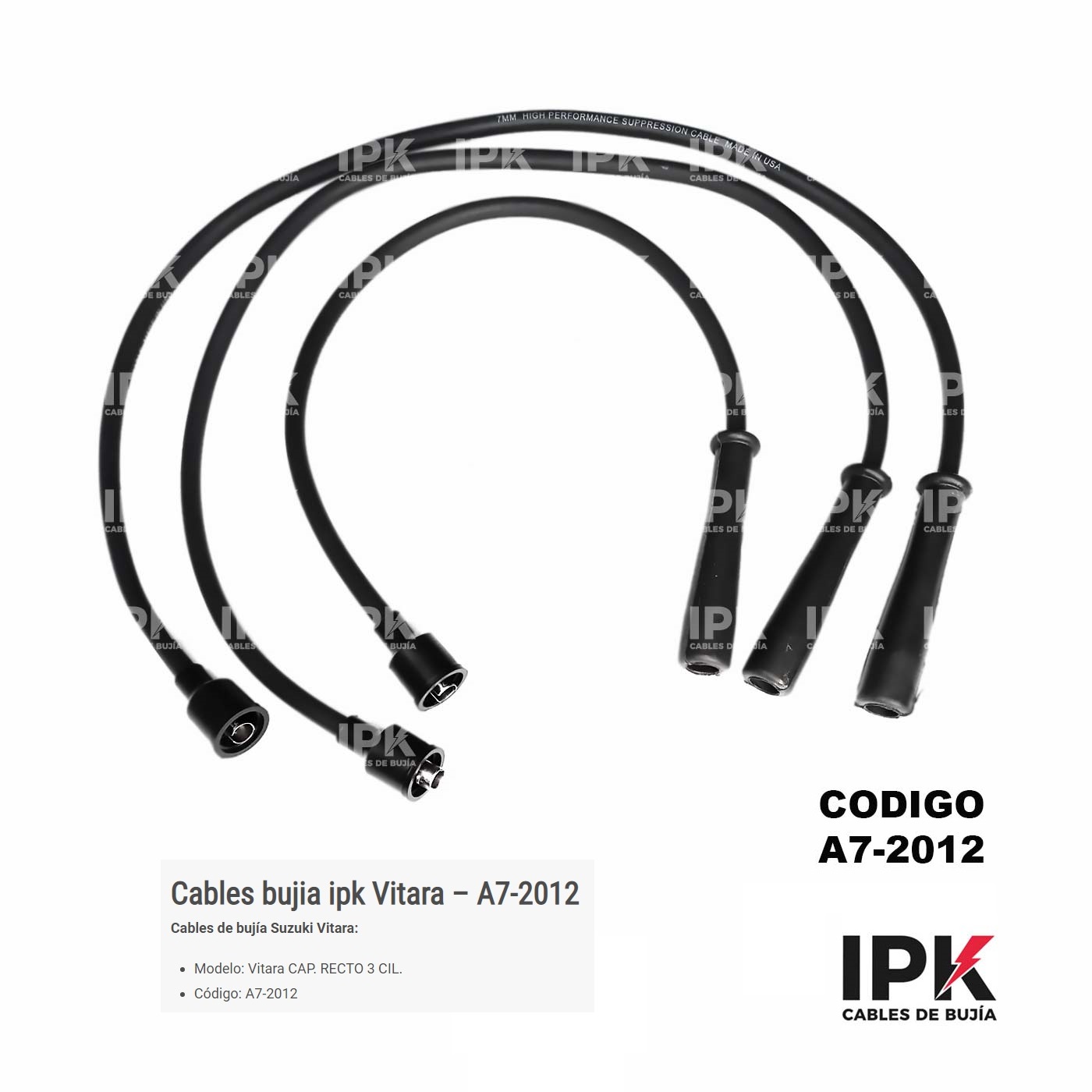 CABLE-DE-BUJIA-VITARA-CAP-RECTO-A7-2012